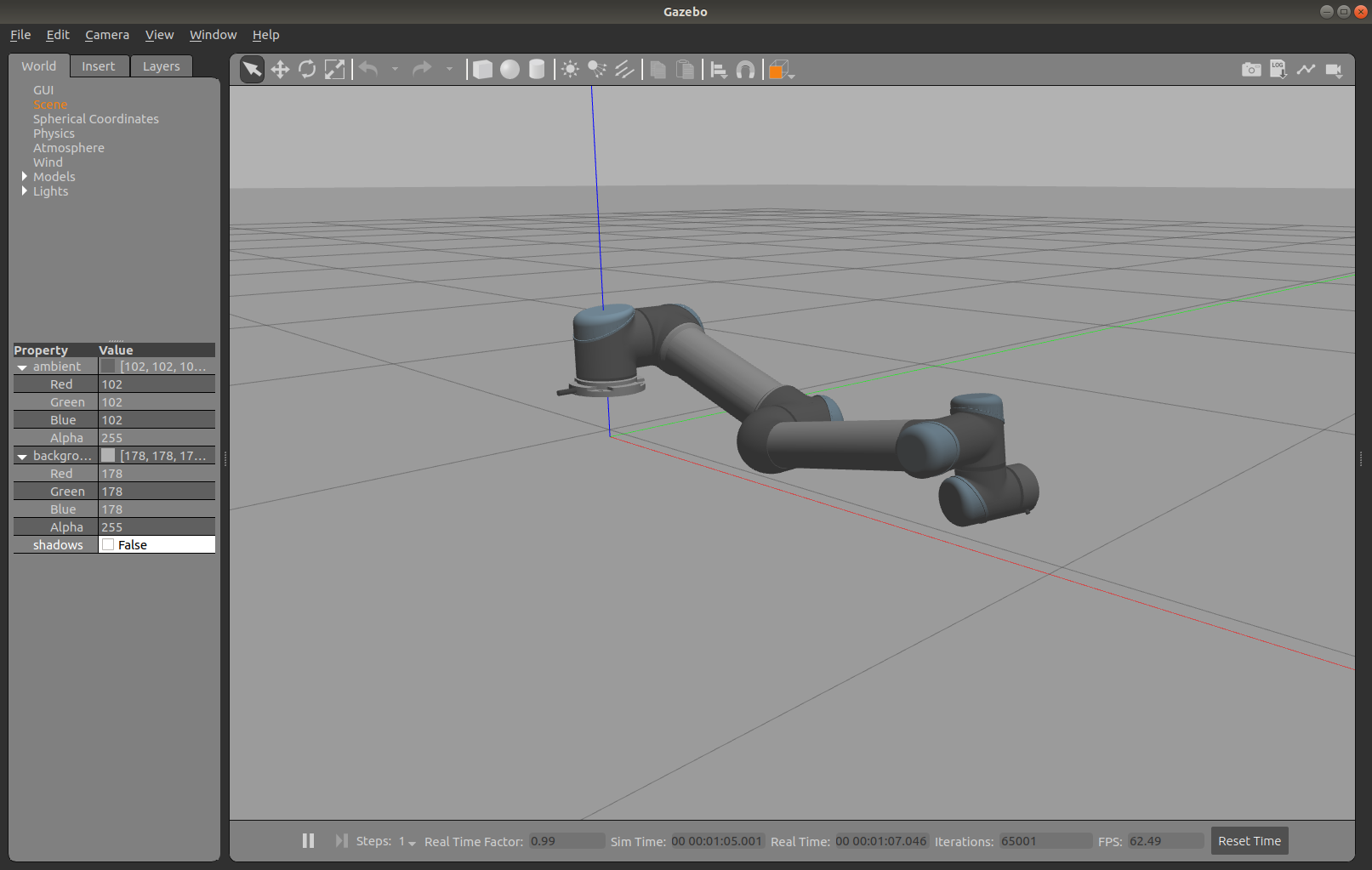 ROS Tutorial: Simulate The UR5 Robot In Gazebo - URDF Explained ...